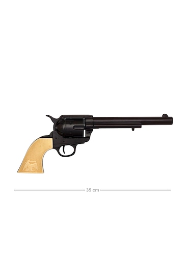 Denix Dekoratif Replika 45 Kalibre Peacemaker Tabanca 7½" Fildişi