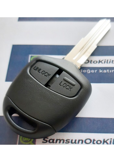 Mitsubishi Lancer Kumanda Kabı Anahtar Kabı 2 Buton Mıt1 1r Uçlu