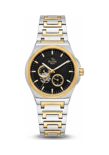 Platin Otomatik Erkek Kol Saati L-pl-1292ga-d2 Gold - Gümüş