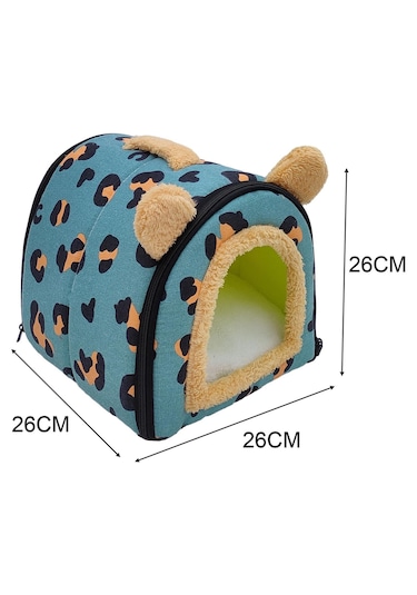 Suntek Yıkanabilir Yastık Ile Küçük Mavi-26x26x26cm