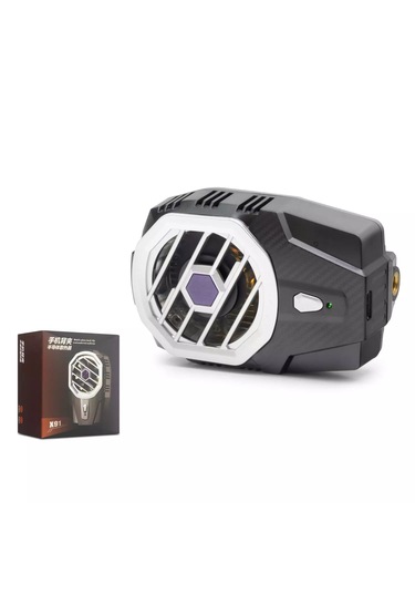 Hadron Hdx4393 X91 Telefon Soğutucu Fan Radyatör + Batarya Siyah Siyah