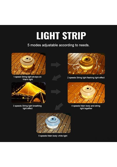 Jeemson Siyah 20m Led Işık Süpürgesi, Kamp Ve Partiler İçin Dekoratif Ve Aydınlatıcı, Abs+silikon Malzeme, Kolay Saklanabilir Siyah