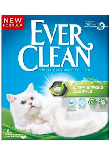 Ever Clean Extra Strong Scented Kokulu İnce Taneli Topaklaşan Kedi Kumu 10 L