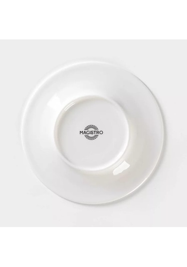 Magistro Crotone Porselen Börek Tabağı D 15,6 Cm 133748407 Beyaz