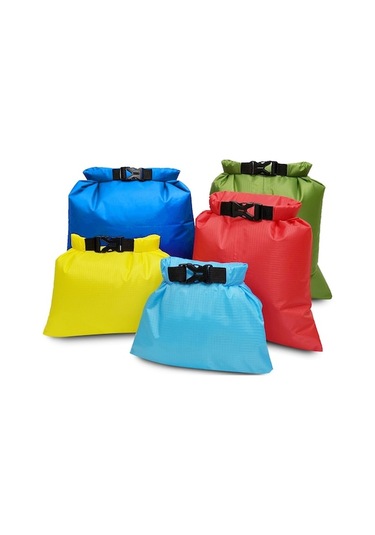 Xianwen 5 Adet Su Geçirmez Çanta Seti, Kaydırma, Kamp, Bot, Çok Renkli