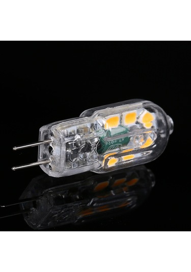 Vkemall Tomshine 12 Adet G4 Led Ampul 3w 3000k Sıcak Beyaz 12v 360 Aydınlatma 30000 Saat Ömürlü Dimmable Değil