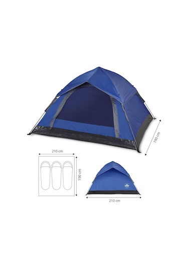 Where Tomorrow Wurf Otomatik Çadır- Mavi
