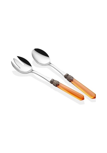 Rivadossi Venezia Turuncu Salata Servis Seti