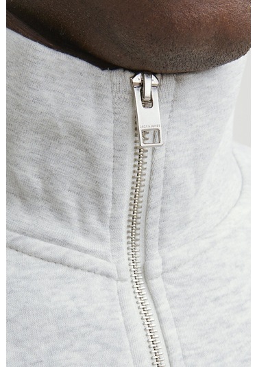 Jack & Jones Erkek Sweat 12241777 Açık Gri