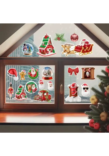 Yılbaşı Stickers Seti 35 50 2 Sayfa Diğer