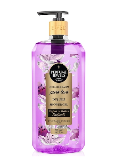 Eyüp Sabri Tuncer Perfume Jewels Pure Love Duş Jeli 3 x 750 ML