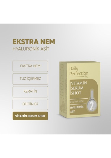 Daily Perfection Provitamin Shot No:2 Ekstra Nem Serumu 2 x 6 ML
