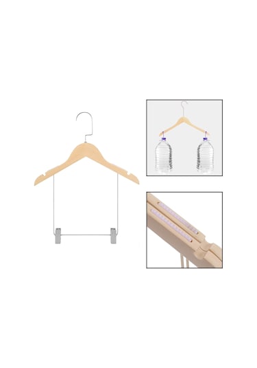 Suntek Magideal Ahşap Takım Elbise Askıları Pantolon Çocuklar-için