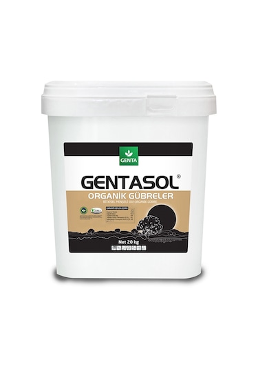 Gentasol Sıvı | Bitkisel Menşeli Sıvı Organik Gübre 20 KG