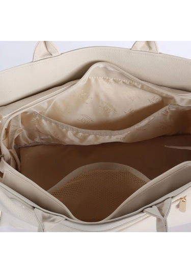 M&y Juno Deri Anne Bebek Bakım Çantası 7281 Krem