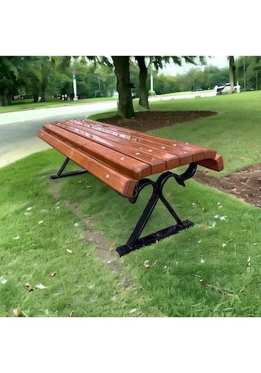 Motifli Arkalıksız Oturma Bankı 145 Cm-231