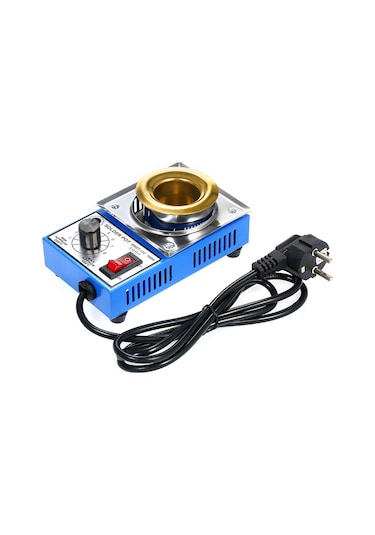 Hallow 100 W 220 V 38 MM 250g Mini Kurşunsuz Lehim Pot Titanium