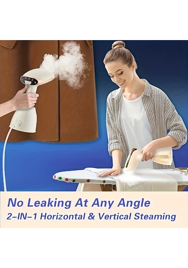 Honeybeeshop Fildisi Beyazi El Tipi Kiyafet Utusu 15 Saniyede Hizli Isinan Tasinabilir Buharli Utu 1500w Guclu Buhar Seyahat Dostu