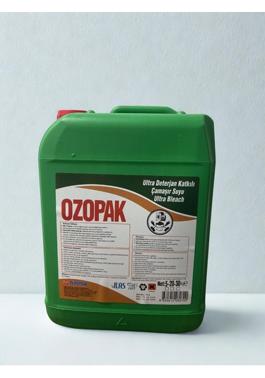 Ozopak Deterjan Katkılı Çamaşır Suyu 5 Litre Tekli