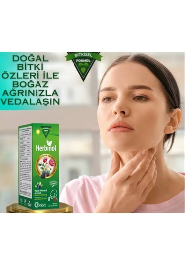 Herbinol Cistus Karadut Ve Zeytinyaprağı İçeren Boğaz Spreyi 30 M