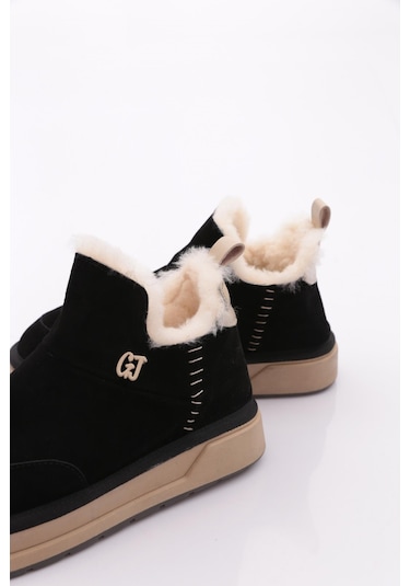 Guja 25k486 Kadın Ugg Bot Siyah