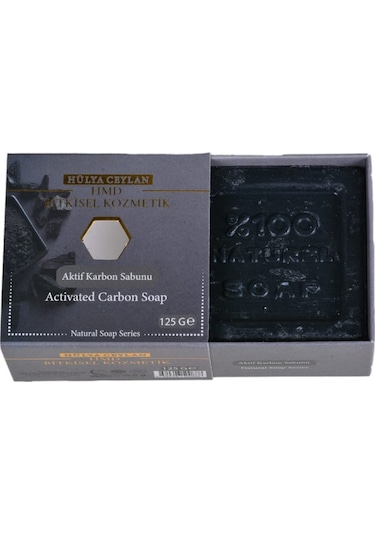 Hmd Bitkisel Kozmetik Aktif Karbon Sabunu 2 x 125 G