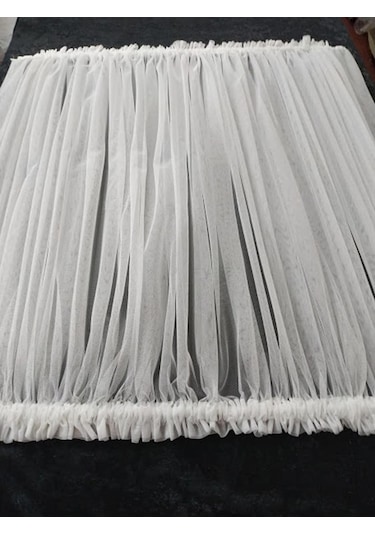 Mutfak Kapı Ve Balkon Camları Için Briz Sade Ve Düz Tül (370564622)