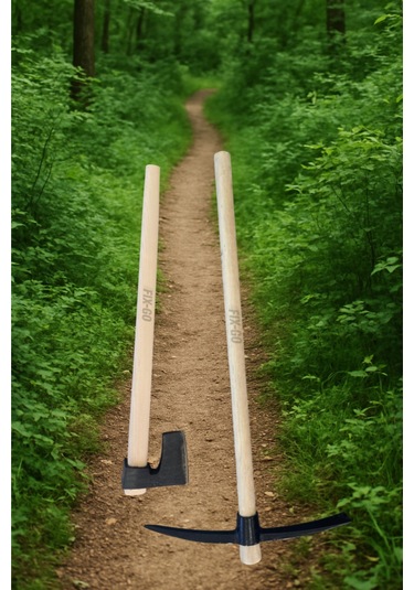 Çelik Kazma Ve Balta Saplı