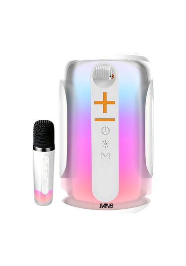 Pluse 8 Mikrofonlu Ses Bombası/dekoratif Aydınlatma/led Işıklı Gece Lambası/mikrofonlu Hoparlör