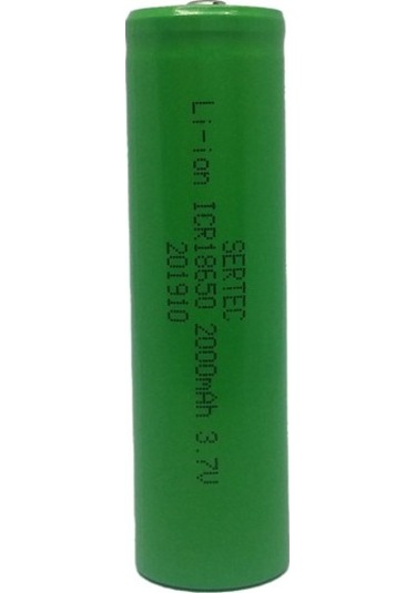 2 Yuvalı 18650 Lion Pil Şarj Aleti+2 Ad 3.7V 2000 Mah Pil