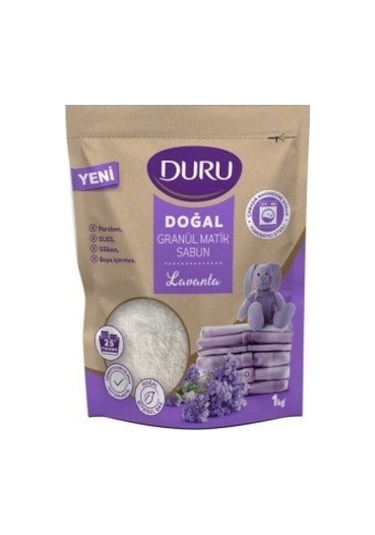 Duru Granül Matik Sabun Klasik Ve Lavanta 1 Kg 2 Li Paket