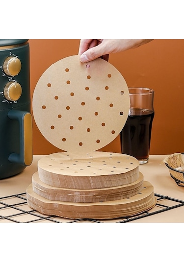 Buffer 50 Adet Air Fryer Pişirme Kağıdı Tek Kullanımlık Hava Fri