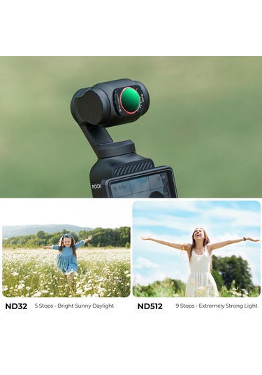 K&f Concept Magnetic Nd32-512 5-9 Stop Filter Djı Osmo Pocket