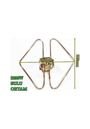 Semaver Çaycı Isıtıcı Rezistansı Büyük Kelebek 2200w