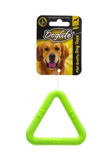 Doglife 202253 Köpekler için Kauçuk Triangle Oyuncak
