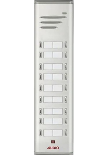 Audıo 18 Li Hoparlörlü Zil Paneli Çift Sıra