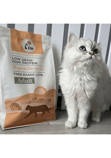 Kito Doğal Besi Kuzu Etli Yetişkin Kedi Maması 2 KG