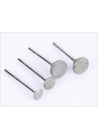 Symbee 50 Adet Gümüş Darbeli Taş Oymacılık Zımpara Uçları - Saklama Kutusuyla Tam Set