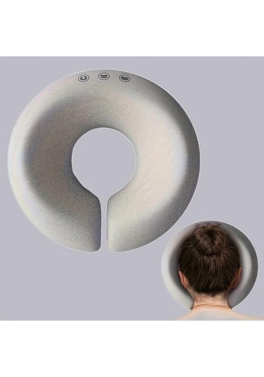 Honeybeeshop Gri Ayarlanabilir Masaj Yuz Yastigi Yatak Icin Rahat Bas Destegi Polyester Sunger 28 7cm X 7 37cm