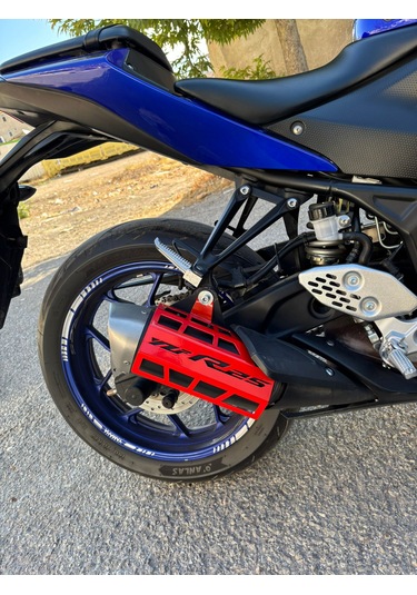 Yamaha R-25 Egzoz Koruması Kırmızı