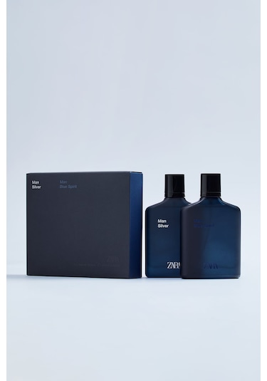 Zara Man Blue Spirit + Zara Man Silver EDT 100 ML