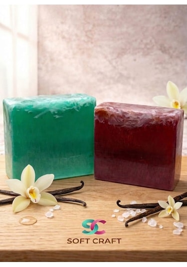 Soft Craft Doğal El Yapımı Lavanta + Türk Hamamı Sabunu 2'li