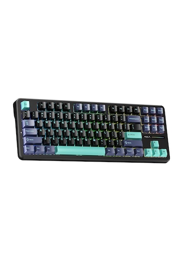 Aula F87 Mekanik Rgb Tkl Gray Switch Kablosuz Makrolu Hot Swap Klavye