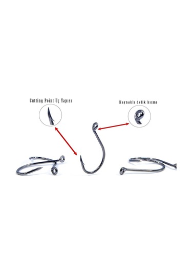 Fujin Cut Ssw Fjcssw-bn 6/0 Kaynaklı Octopus İğne