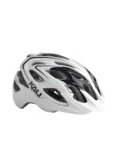 Kali Kask Mtb Chakra Plus Beyaz/Mor (M/L 58-62Cm)
