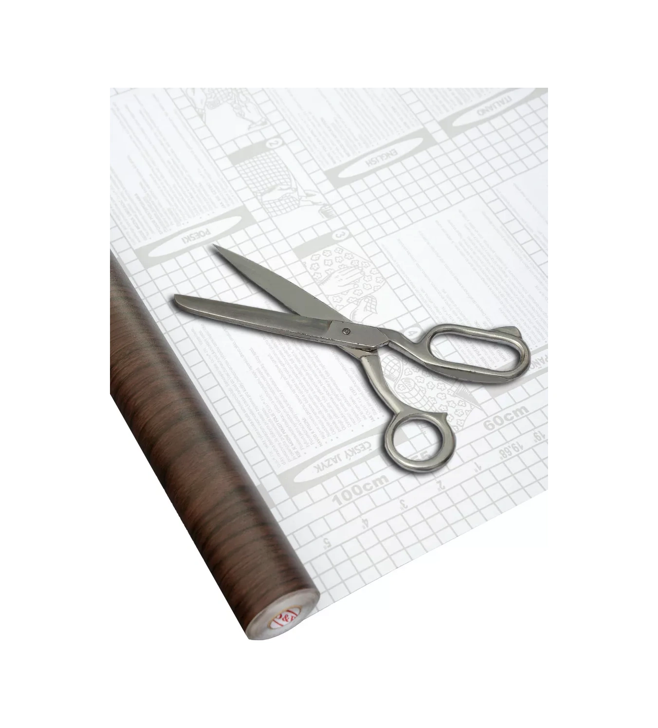 Stankoinstrument İ Osnastka Kendinden Yapışkanlı Ahşap Desenli Mat Mobilya Filmi 8 Metre 265214572