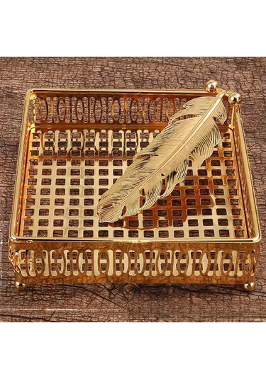 Homyl Peçetelik Ev Mobilyaları Oturma Odası Tezgah Mutfak Için Altın