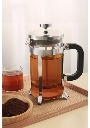 French Press 600 Ml Şeffaf