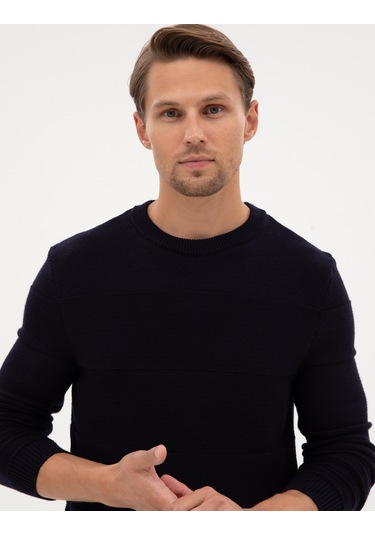 Pierre Cardin Erkek Lacivert Kazak /triko 50315713-vr033 Lacivert