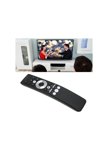 Konesam Haier Tv İçin Sesli Bluetooth Kumanda - Htr-u29r/u29/u29s Ve 4k Ultra Hd Dled Android Tv Modellerine Uyumlu, Netflix/youtube Kısayol Tuşları Pil Yok